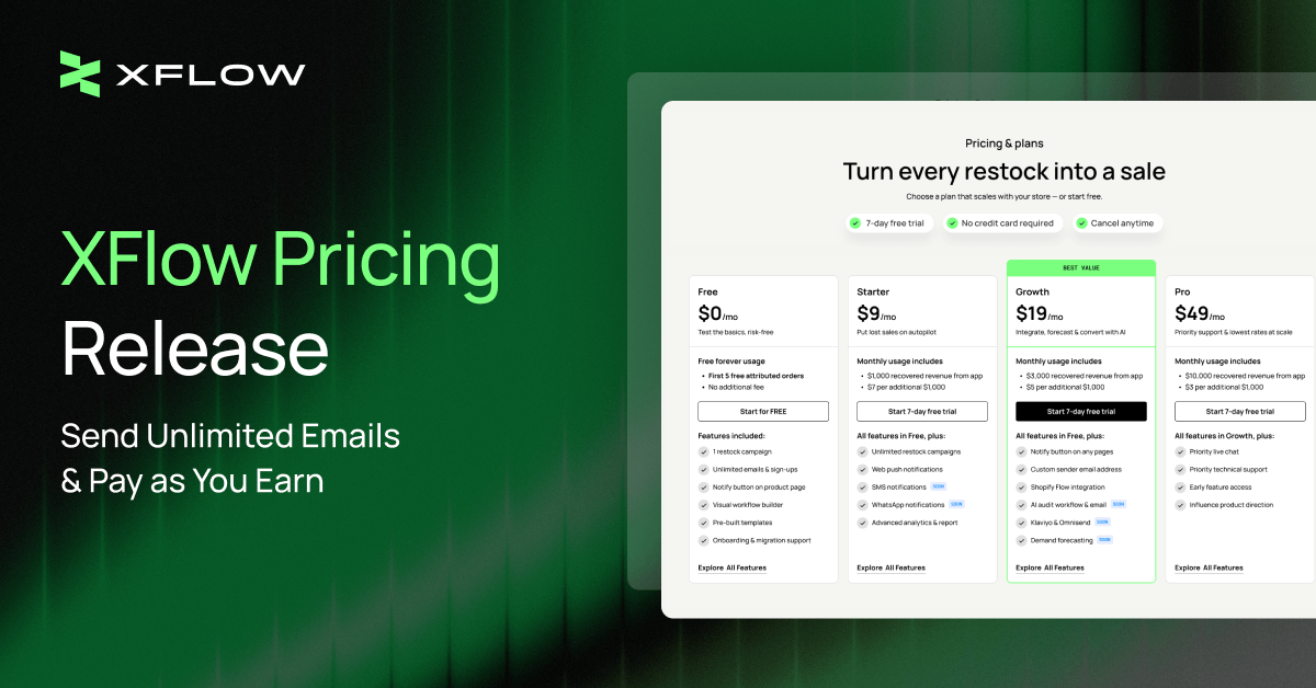 xflow pricing