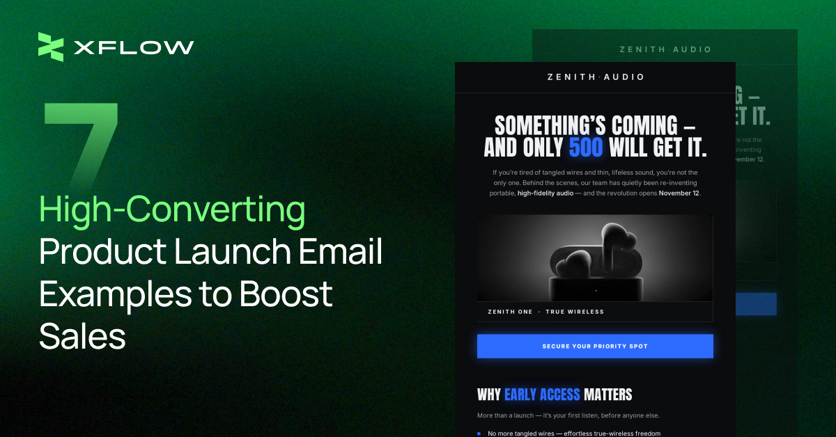 product launch email emails 