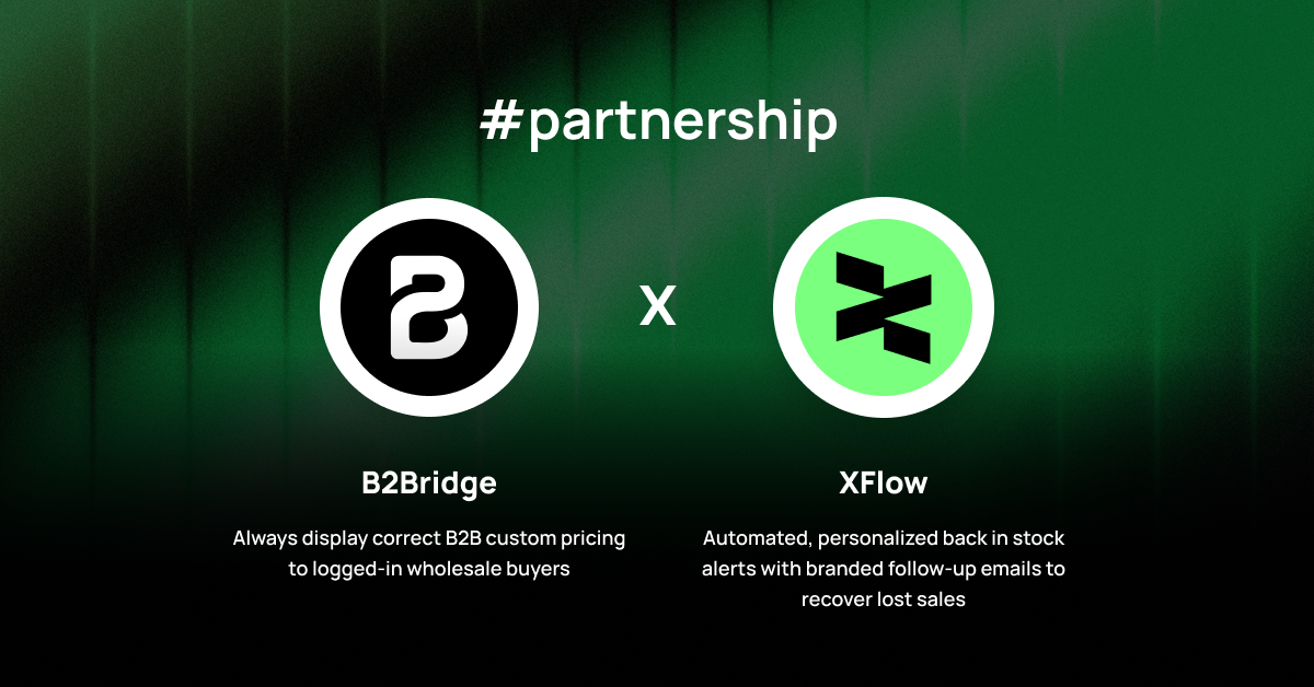 xflow b2bridge partnership