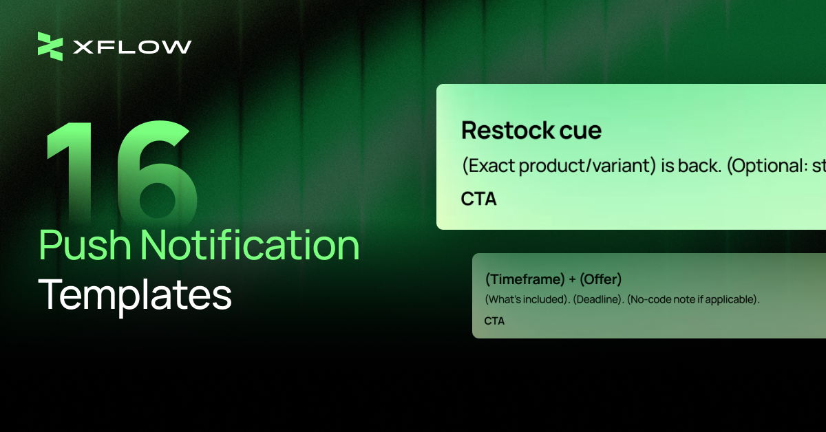 push notifications templates